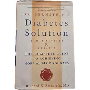 Dr. Bernstein's Diabetes Solution Revised and Updated Hardcover Health Empower